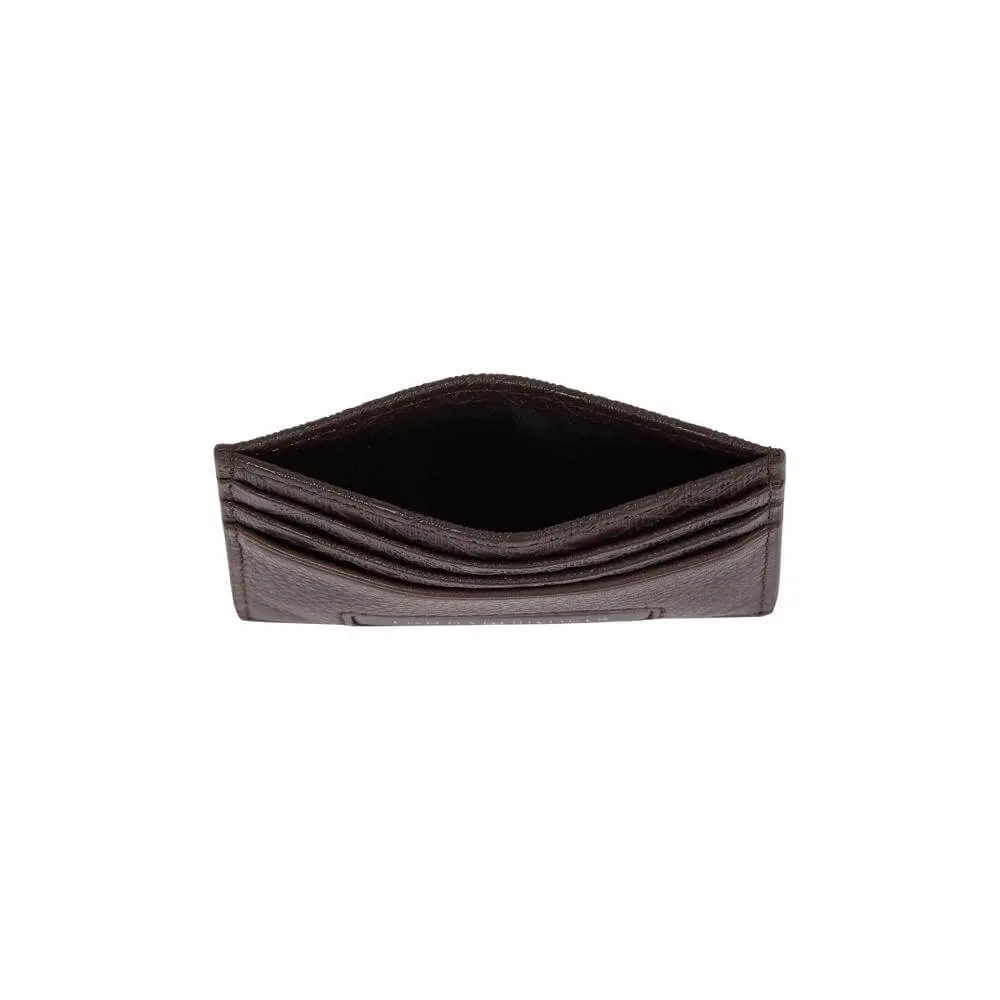 Tommy Hilfiger Monogram Leather Credit Card Holder